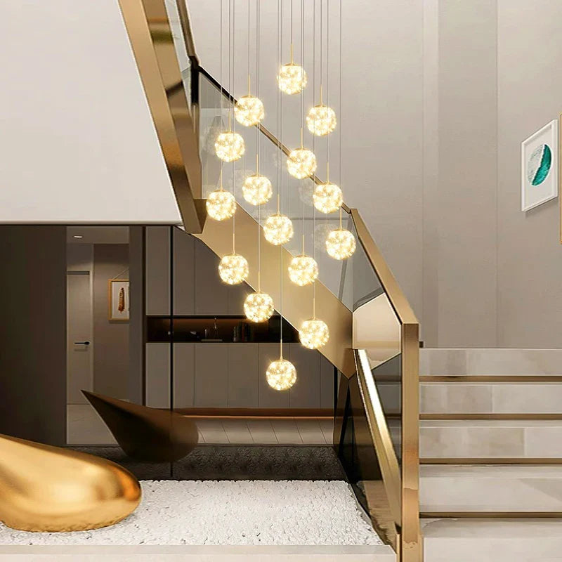 Afralia™ Nordic Dining Pendant Light Chandelier for Indoor Living Room Decor