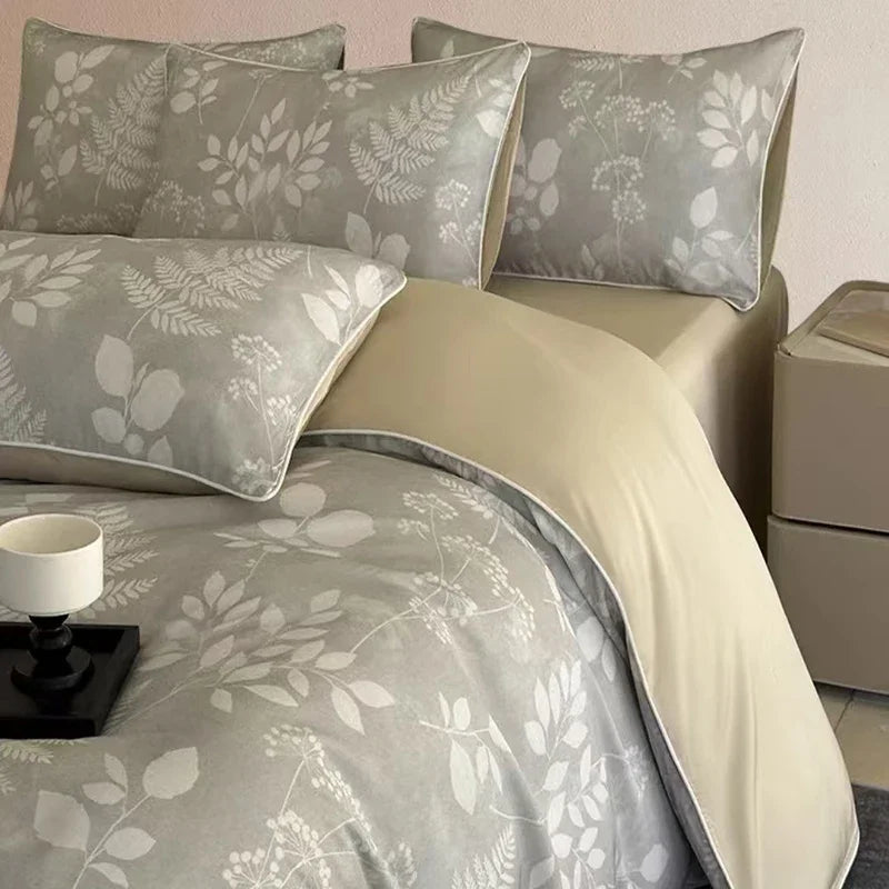 Afralia™ Summer Rayon Bedding Set: Cooling, Breathable, Skin-Friendly Comforter Set