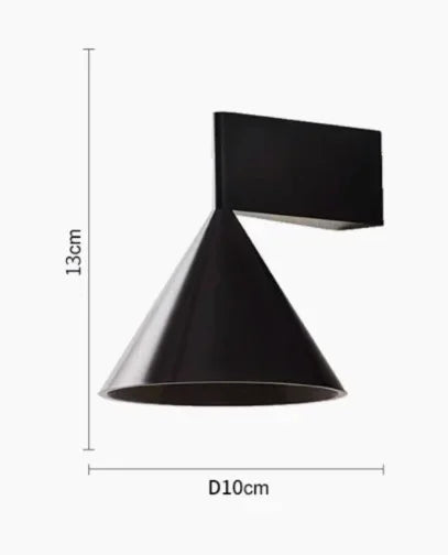 Afralia™ Metal Wall Light LED Sconce Lamp 7W for Bedroom & Living Room