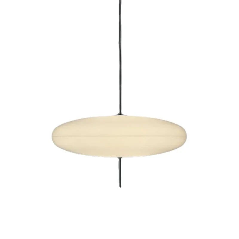 Afralia™ Modern UFO Pendant Lights LED Black White Hanging Lamps for Home and Bar