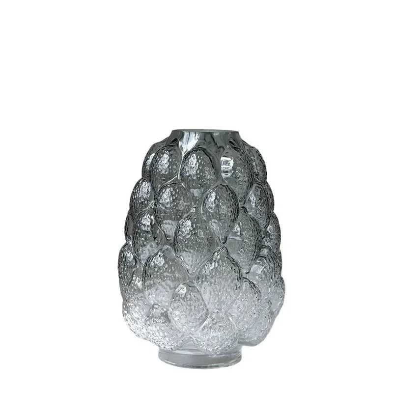 Afralia™ Gradient Glass Vase for Home Decor & Hydroponic Flowers
