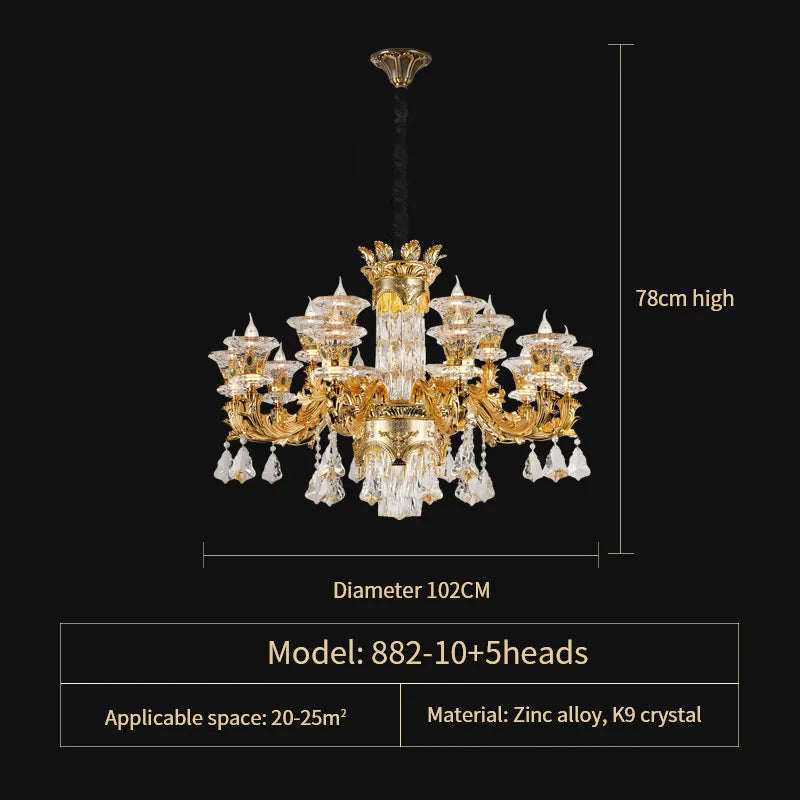 Afralia™ Crystal Chandelier: Modern, Simple Luxury Lighting for Living Room, Restaurant, Home