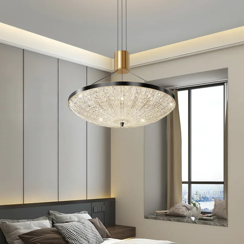 Afralia™ Starry Sky LED Pendant Light: Modern Nordic Design for Romantic Home Lighting