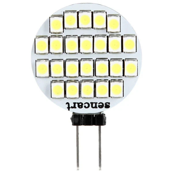 Afralia™ G4 LED 12V 3W Bulb 270LM Warm White/White 24*SMD3528 10pcs Home