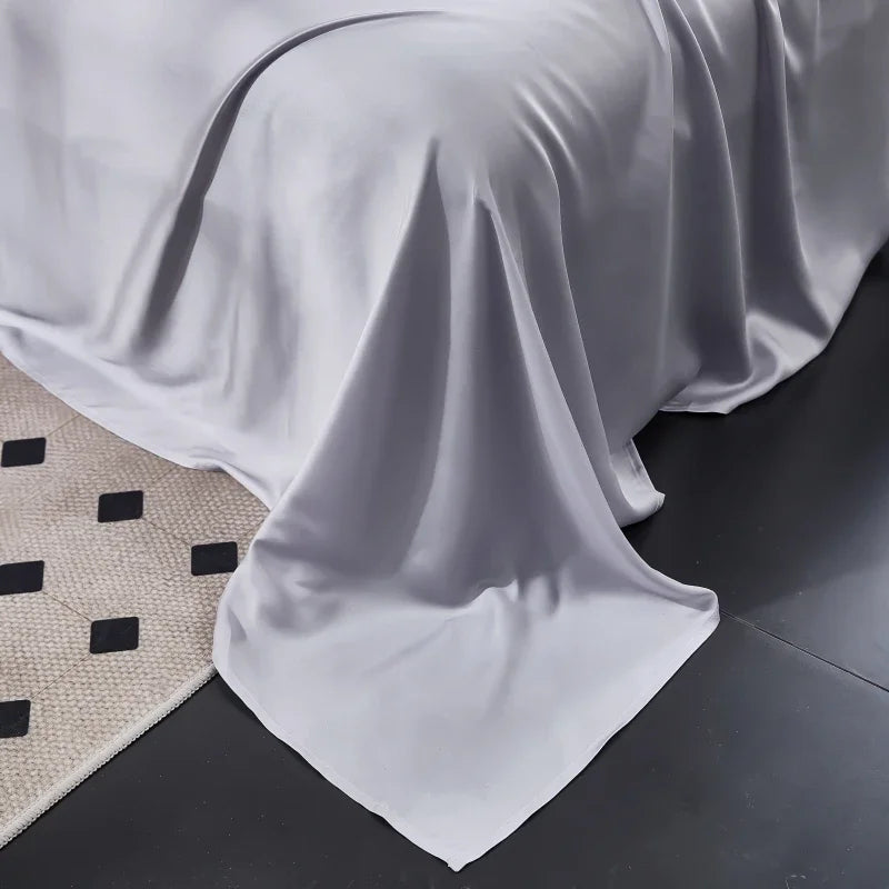 Afralia™ Silkly Bedding Sets: Svetanya 100s Lyocell, Summer Bed Linens, Ru Europe Sizes