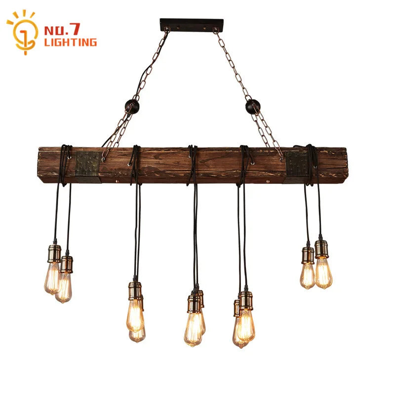 Afralia™ Boat Pendant Lights LED E27 Vintage Retro Decor for Restaurant Cafe Loft