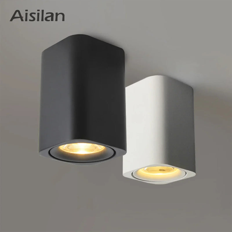 Afralia™ Square LED Downlight: Stylish Lighting for Room/Corridor/Hallway/Foyer.