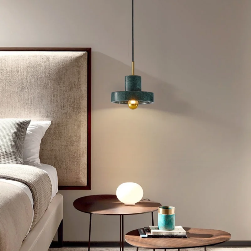 Afralia™ Nordic Marble LED Pendant Lighting for Modern Home Decor