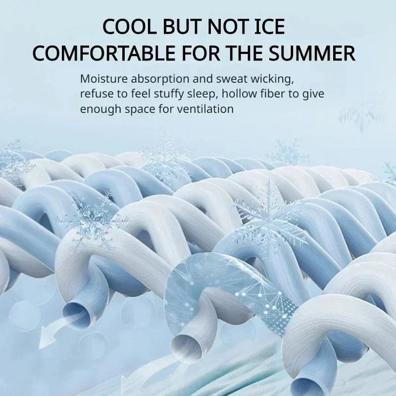 Afralia™ Summer Cooling Blanket: Lightweight Double Side Cooling Comforter