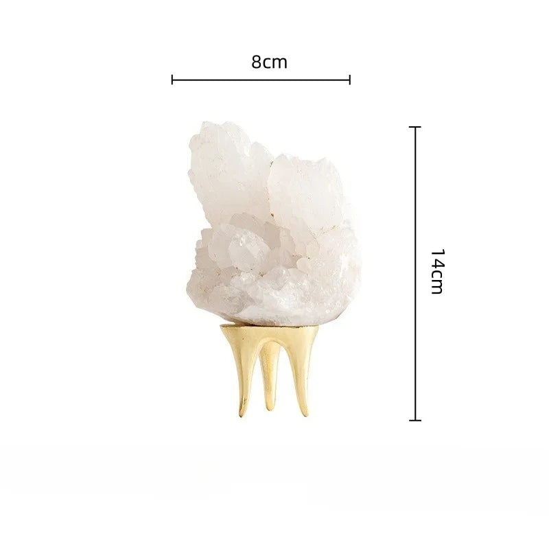 Afralia™ Octopus Brass Sculpture on Marble Base - Home Decor Metal Figurine