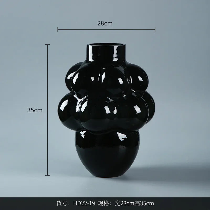 Afralia™ Glass Vase Grape Geometric Hydroponic Planter Home Decoration