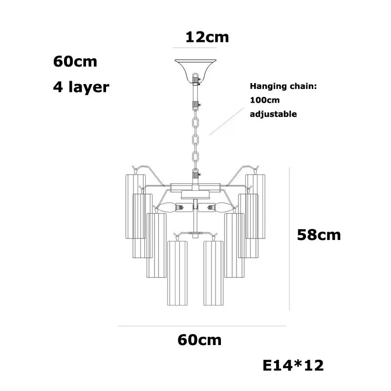 Afralia™ Purple Plum Glass LED Chandelier for Dining Room Ceiling Lighting