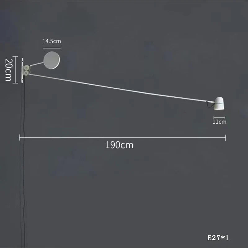 Afralia™ Modern Dimmable LED Wall Light for Living Room and Bedroom