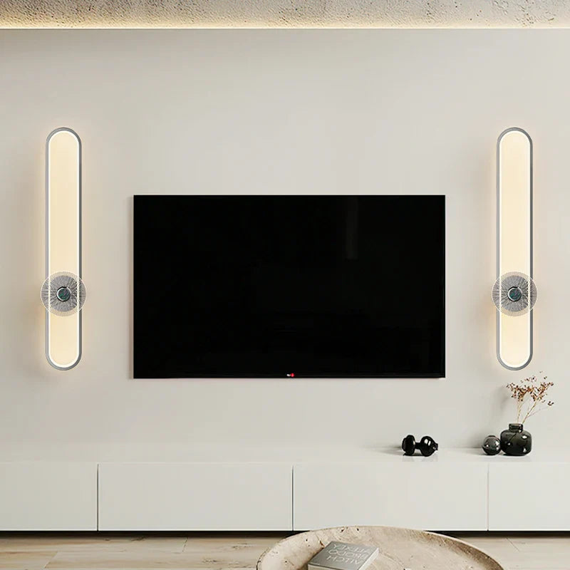 Afralia™ LED Strip Wall Light: Modern Indoor Decor Lighting Fixture