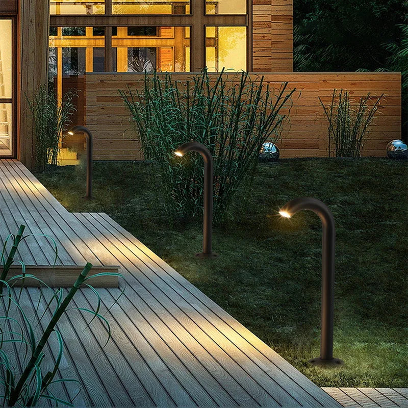 Afralia™ Waterproof LED Lawn Lamp for Garden Path Square Landscape - 5W IP65