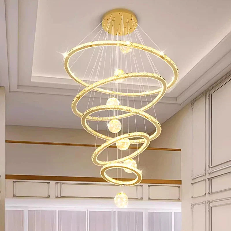 Afralia™ Modern Indoor Pendant Light Chandelier for Dining Room and Living Room