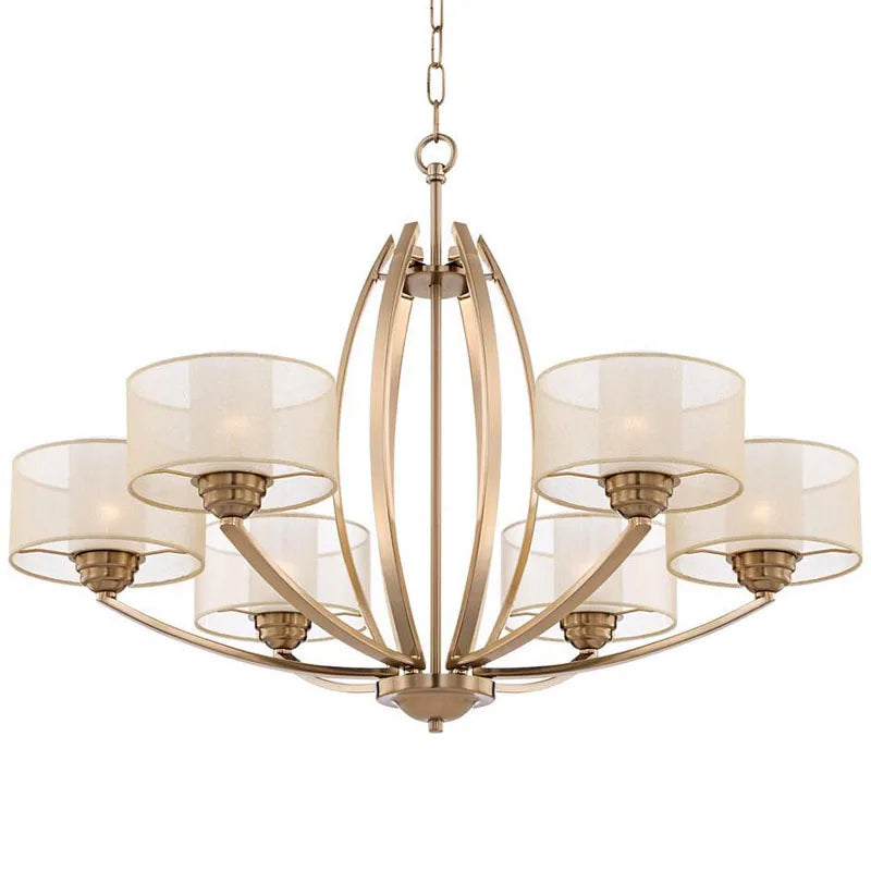 Afralia™ Luxury LED Chandelier: Modern Living Room Pendant Light, Nordic Design, Home Decor