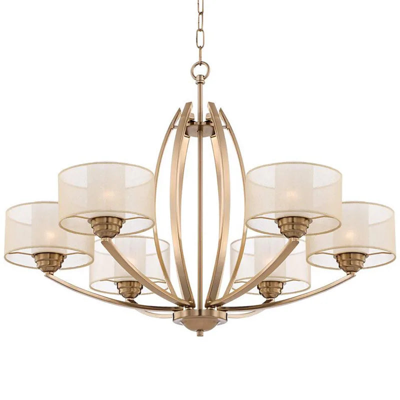 Afralia™ Luxury LED Chandelier: Modern Living Room Pendant Light, Nordic Design, Home Decor