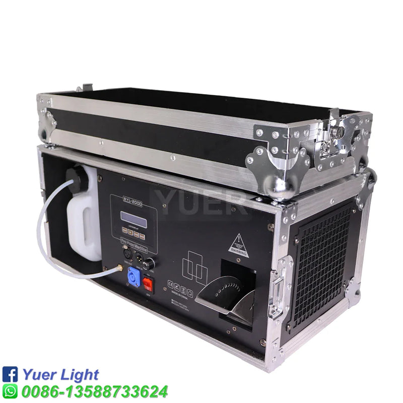 Afralia™ 2000W Haze Machine with DMX Control Remote for DJ Party Atmosphere