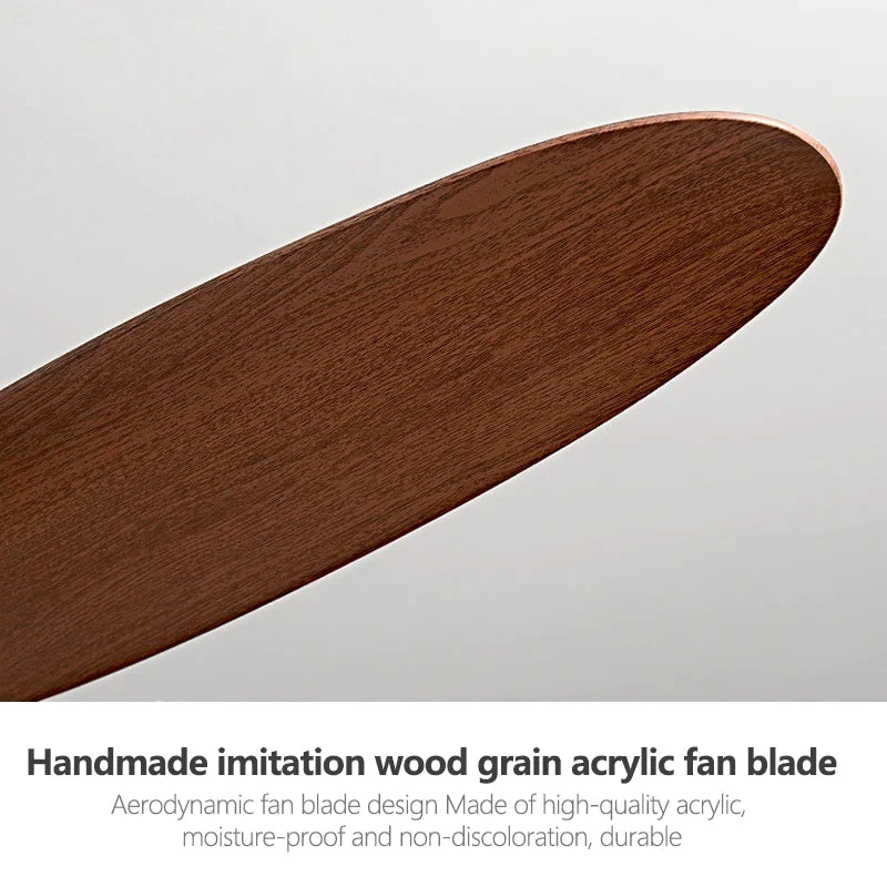 Afralia™ 52" Modern DC Ceiling Fan with Remote Control for Home and Restaurant