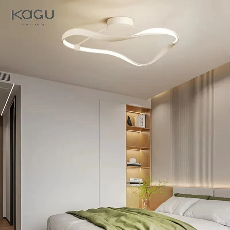 Afralia™ LED Ceiling Light: Modern Minimalist Nordic Design for Bedroom, Living Room, Study, Kitchen & Restaurant