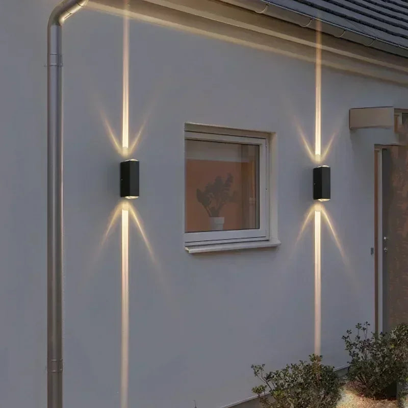 Afralia™ Outdoor Porch Wall Lamp Garden Fixtures Balcony Light