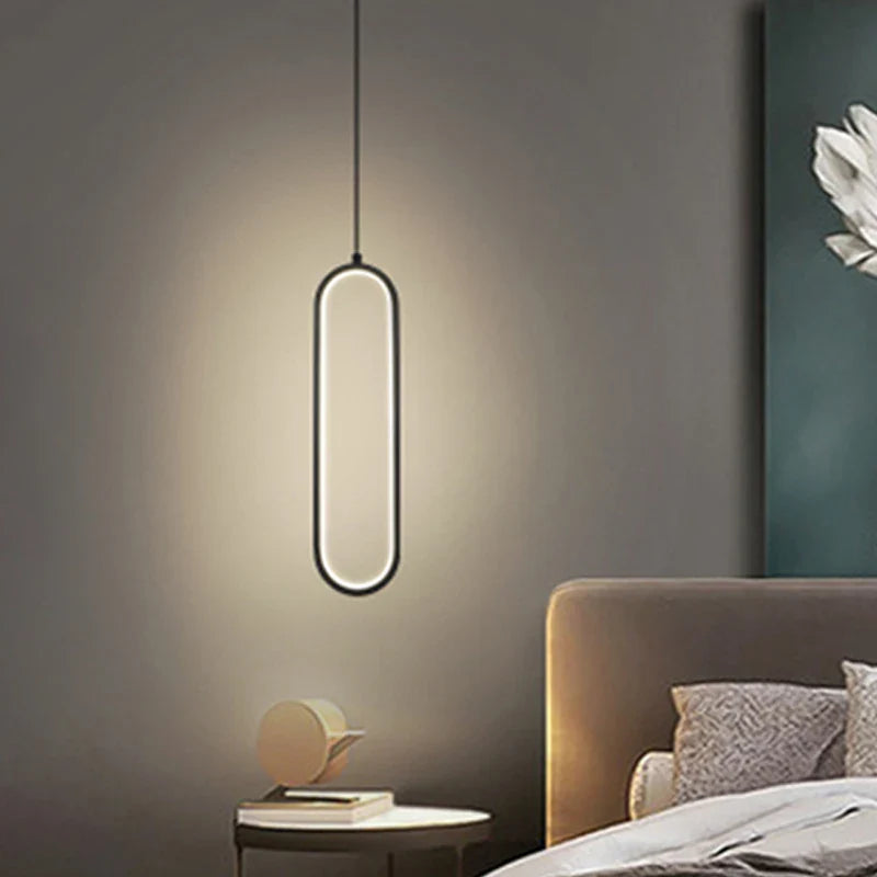 Afralia™ Nordic LED Pendant Lamp for Interior Lighting in Living Room and Dining Area