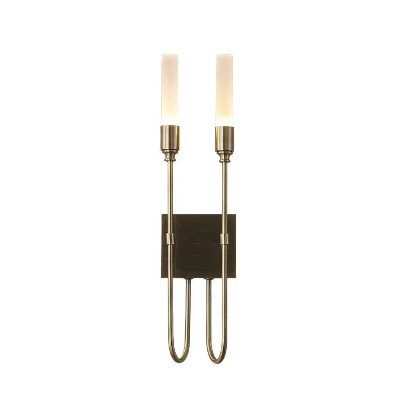 Afralia™ Double Headed LED Wall Lamp - Nordic Luxury Sconce for Home Decor