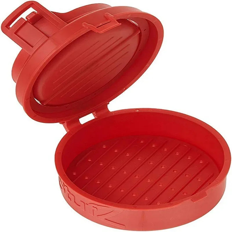Afralia™ Hamburger Meat Presser & Filling Maker - Manual Burger Press & Maker - Plastic Version