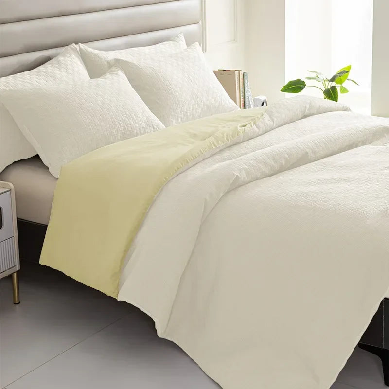 Afralia™ Comforter and Pillowcase Quilt Set: Soft, Breathable, and Durable for Queen Bed
