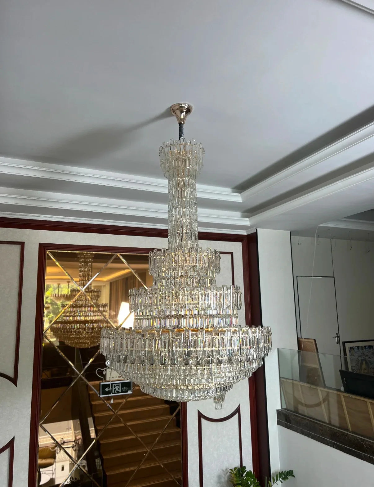 Afralia™ Crystal Chandelier | Nordic Modern Luxe Ceiling Light for Home Decor