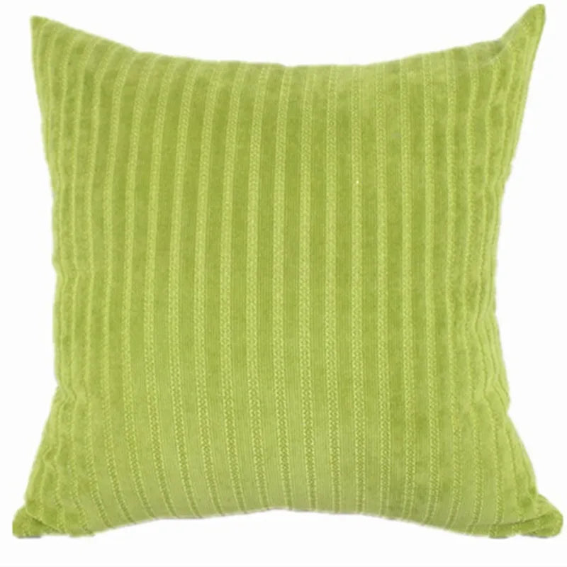 Afralia™ Corduroy Pillow Cover: Striped Cushion for Sofa Bed - Nordic Home Decor