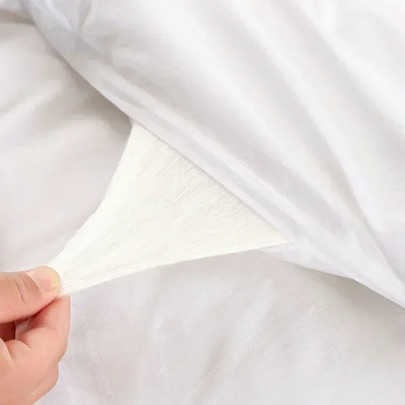 Afralia™ Mulberry Silk Quilt: Luxe Warmth, Thicken Duvet Core, Jacquard Cotton, Soft Comforter