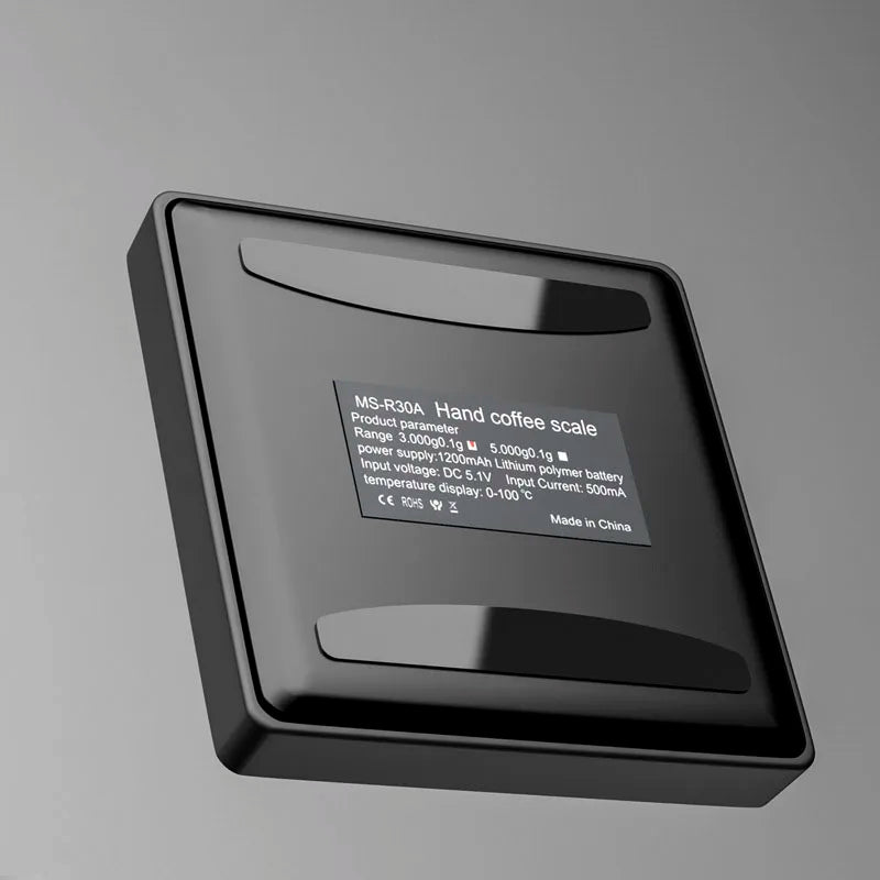 Afralia™ Precision Coffee Timer Scale with LCD Display for Pour Over Drip Espresso