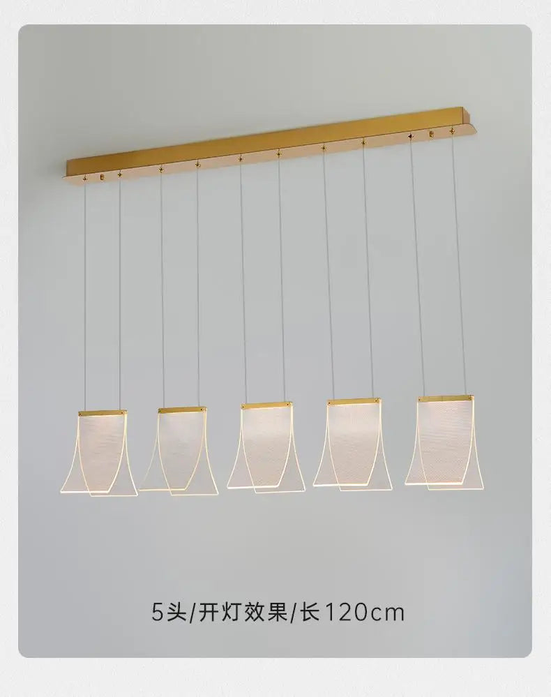 Afralia™ Nordic Dining Room Pendant Light Chandelier Ceiling Lamp for Indoor Living Room