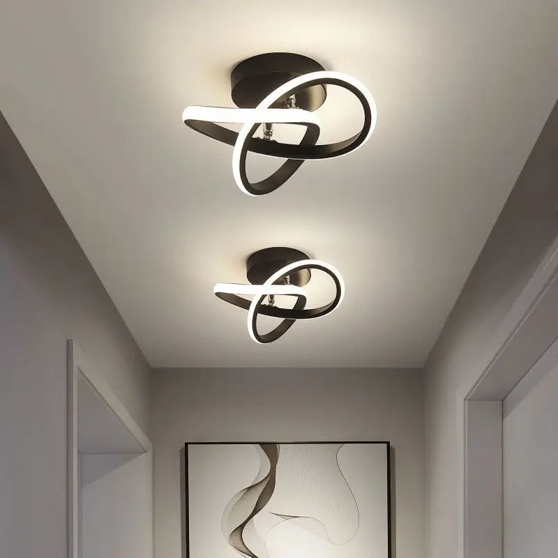 Afralia™ LED Ceiling Chandelier Modern Bedroom Lamp Indoor Decor Surface Mounted Lighting