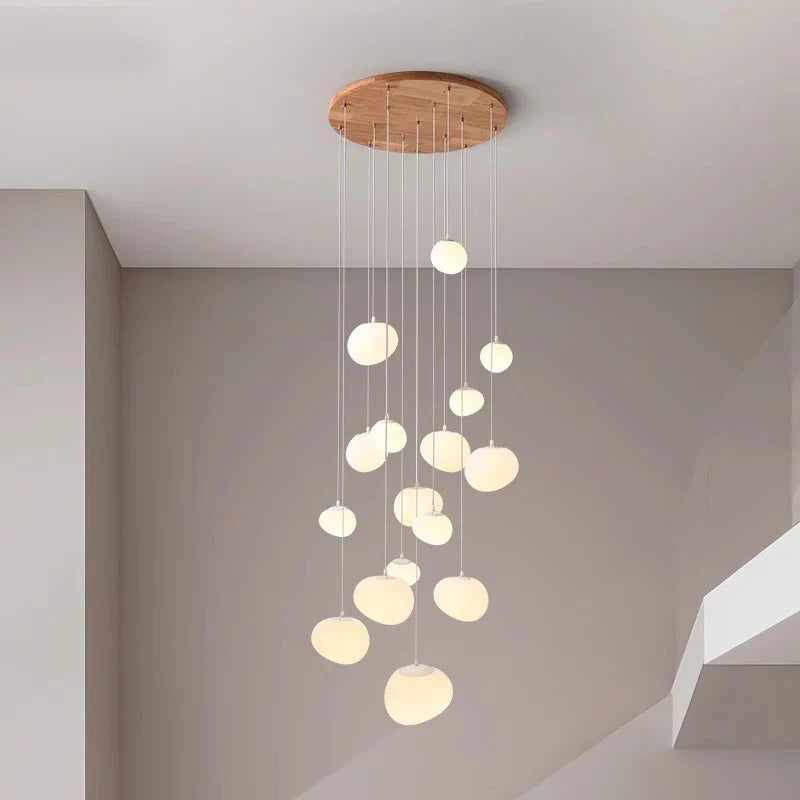 Afralia™ Nordic Dining Room Pendant Ceiling Chandelier for Indoor Lighting