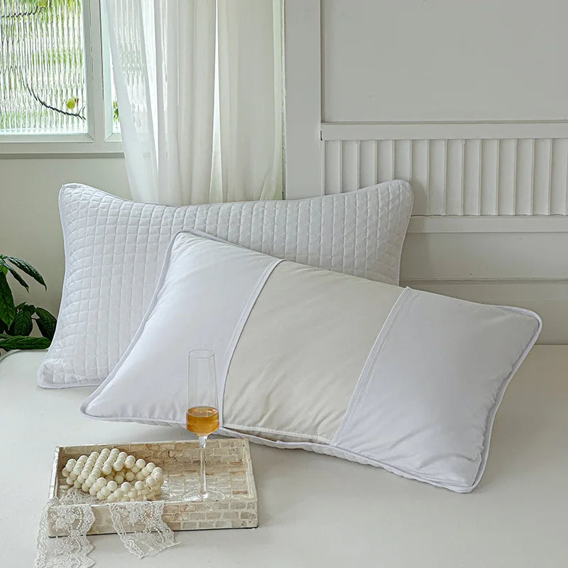 Afralia™ Cotton Pillowcase Shield for Sweat Protection and Breathable Comfort