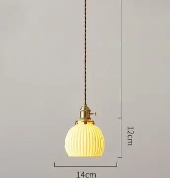 Afralia™ Blue Glass Pendant Light for Bedroom Dinning Living Room