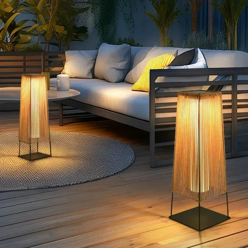 Afralia™ Solar Outdoor Courtyard Lamp: Waterproof Lawn Floor Light for Garden Decoration
