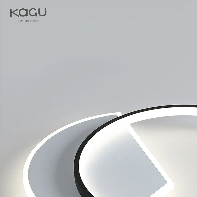 Afralia™ Modern LED Ceiling Lights Bedroom Study Living Room Indoor Round Square Lamp