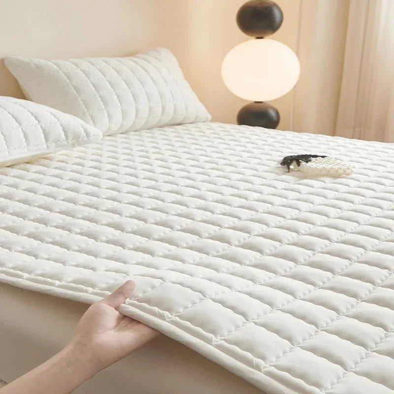Afralia™ Waterproof Quilted Mattress Topper - Single/Double Size