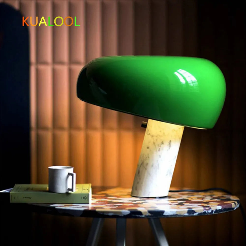 Afralia™ Mushroom LED Table Lamp - Orange Night Light for Kid's Bedroom and Study Desk