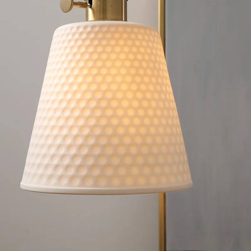 Afralia™ Ceramic LED Pendant Light Nordic Modern Hanging Lamp for Home Decor