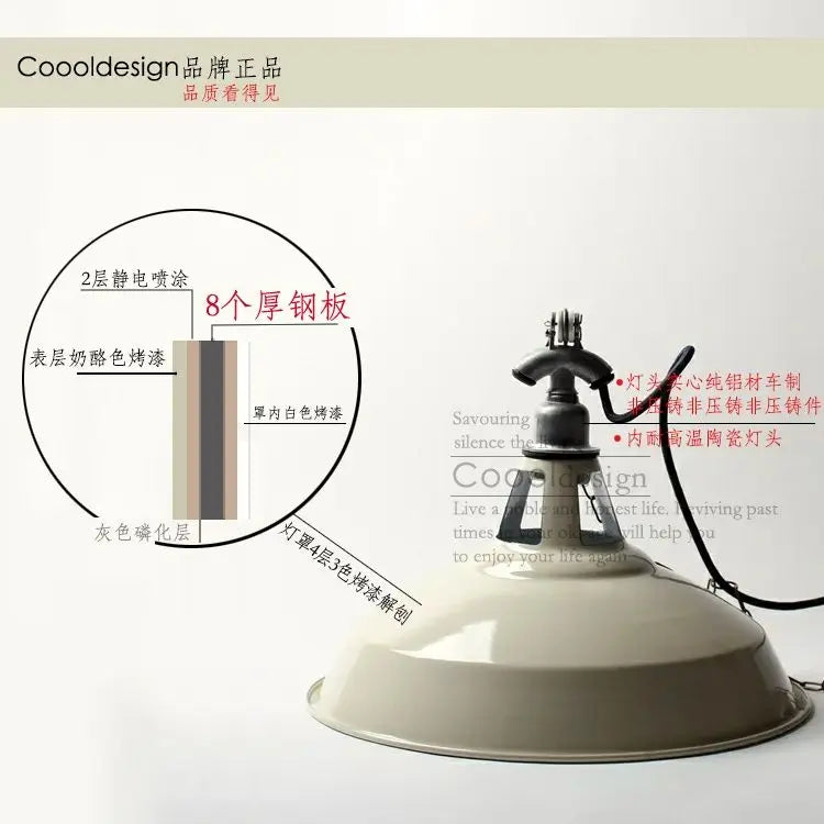 Afralia™ Vintage Industrial Style Green Lampshade for Living Room, Dining Room, and Bedroom
