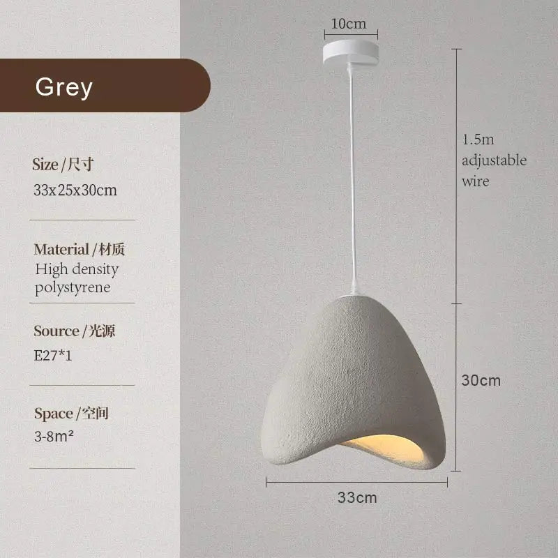 Afralia™ Nordic Modern Pendant Lights for Home Decor - White & Black