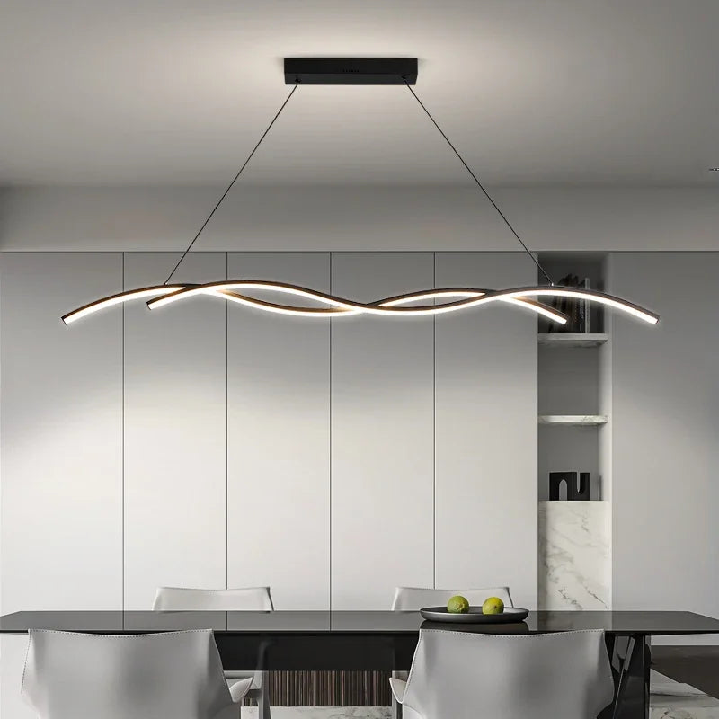 Afralia™ LED Pendant Lights for Home Decor Living, Study, Dining Room - Minimalist Indoor Lighting