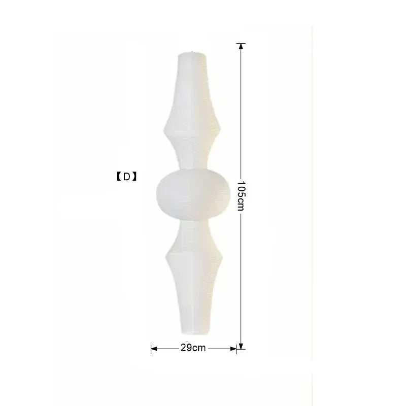 Akari Paper Pendant Lamp by Afralia™ - Noguchi Style Chandelier for Living Room & Bedroom