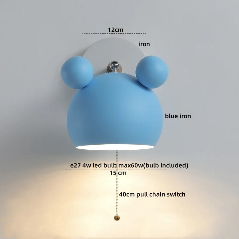 Afralia™ Macaron LED Wall Sconce Art Decoration Stair Light Fixtures