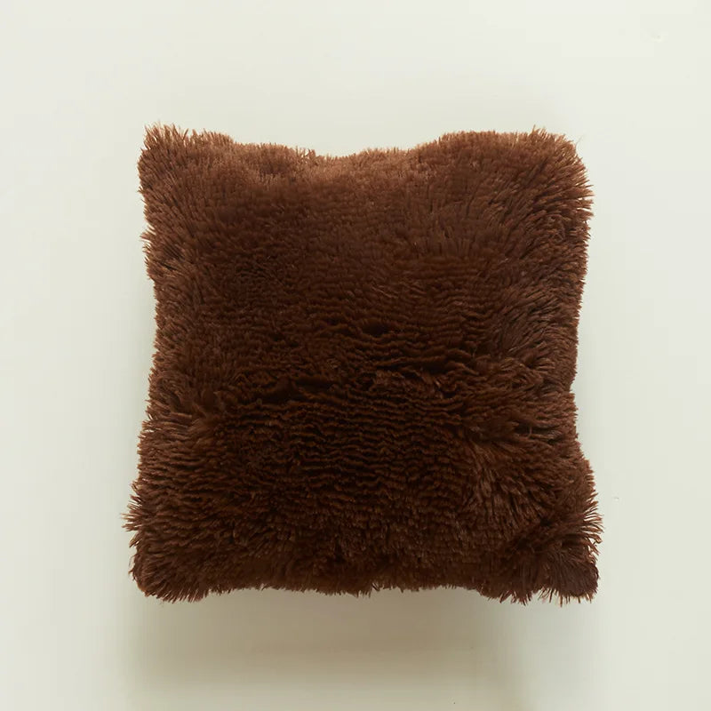 Afralia™ Sea Lion Velvet Body Pillow: Cozy Faux Fur Sofa Decor, 43x43cm Size